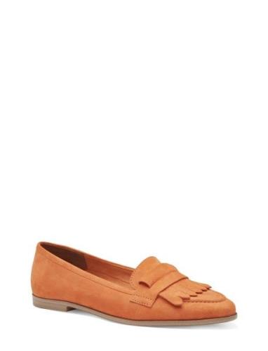 Women Slip-On Loafers Låga Skor Orange Tamaris