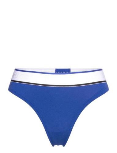 Thong Blue Stringtrosa Underkläder Blue HUGO BLUE