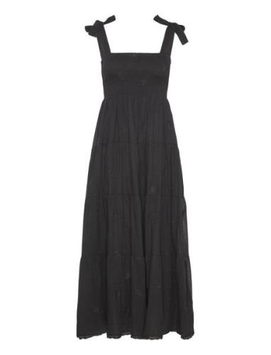 Denea Beach Dress Knälång Klänning Black Missya