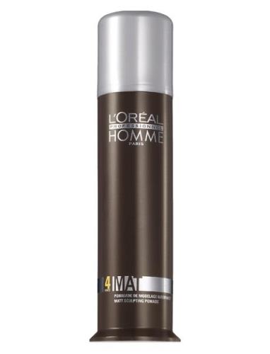 L'oréal Professionnel Homme Mat 80Ml Pomade Hårprodukter Nude L'Oréal ...