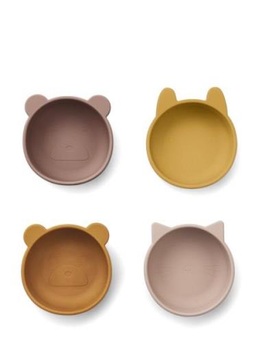 Iggy Silic Bowls - 4 Pack Home Meal Time Plates & Bowls Bowls Multi/pa...