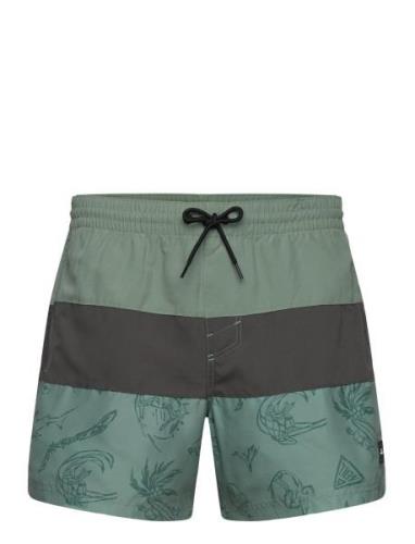 O'neill Mix & Match Cali Block 15'' Swim Shorts Grön