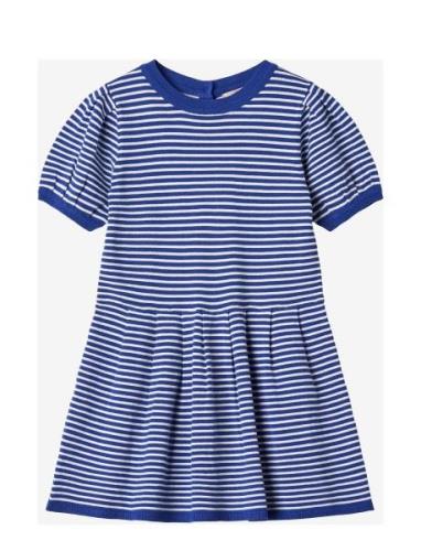 Anchor Stripe Ss Dress Dresses & Skirts Dresses Casual Dresses Short-s...