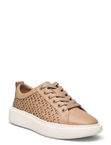 Amber_Tenn_Bb Låga Sneakers Beige BOSS