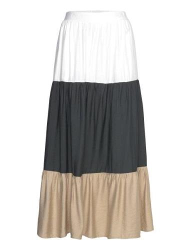 Msseria Maxi Skirt Lång Kjol Multi/patterned Minus