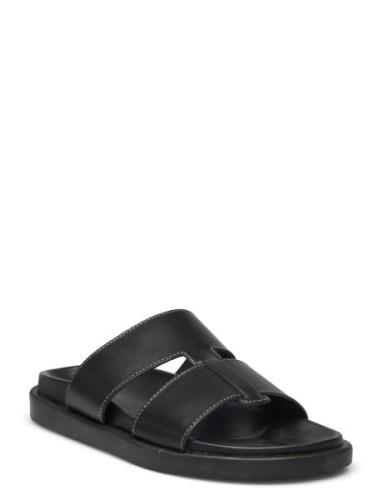 498-Westminster Platta Sandaler Black Jonak Paris