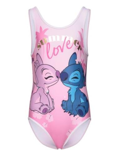 Swimsuit Baddräkt Badkläder Multi/patterned Lilo & Stitch