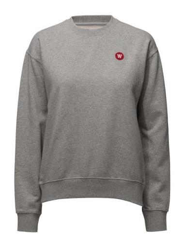 Double A By Wood Wood Jess Sweatshirt Grå