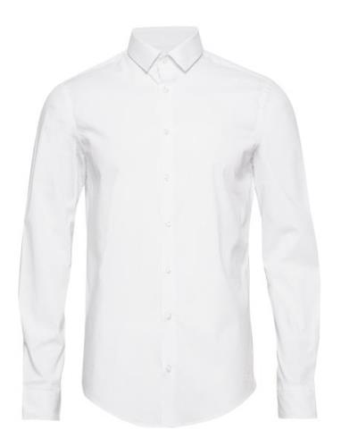 Cfpalle Slim Fit Shirt Tops Shirts Casual White Casual Friday
