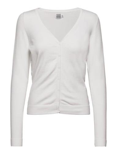 A2510, Milasz V-Neck Cardigan Tops Knitwear Cardigans White Saint Trop...
