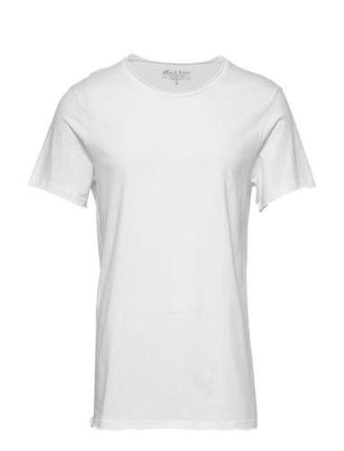 Bread & Boxers Crew-Neck Relaxed T-Shirt Vit