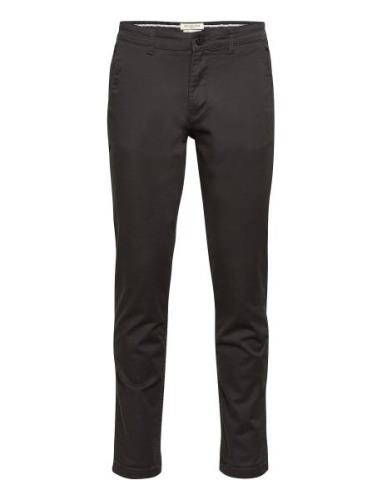Slhstraight-Newparis Flex Pants W Bottoms Trousers Chinos Black Select...