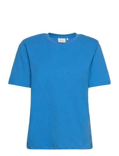 Jorygz Tee Tops T-shirts & Tops Short-sleeved Blue Gestuz