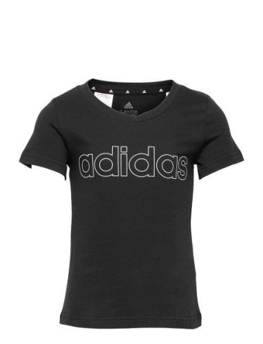 Adidas Essentials T-Shirt Sport T-shirts Short-sleeved Black Adidas Sp...