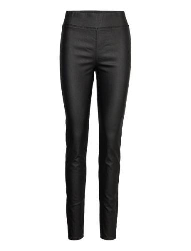 Fqshannon-Pa-Cooper Bottoms Trousers Leather Leggings-Byxor Black FREE...