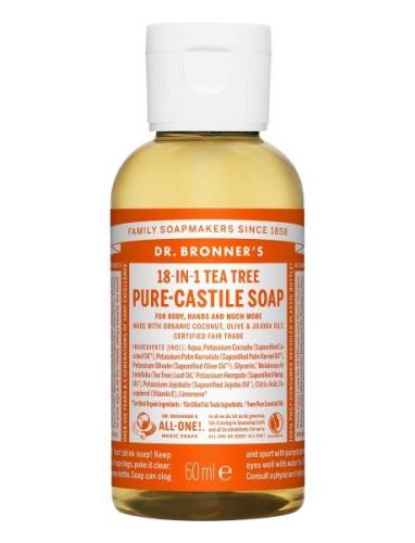 18-In-1 Castile Liquid Soap Tea Tree Beauty Women Home Hand Soap Liqui...