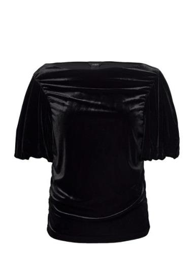 Top Fabulous Tops T-shirts & Tops Short-sleeved Black Lindex