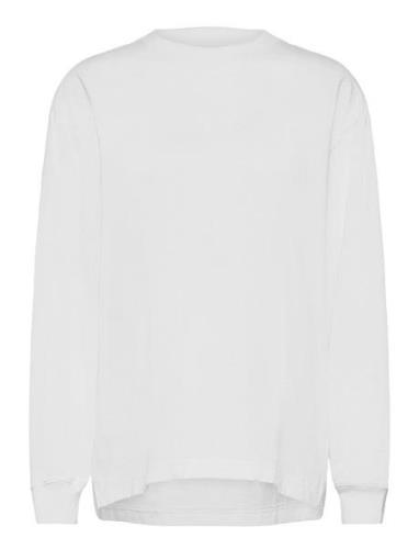 Chrome Ls T-Shirt 12700 Tops T-shirts & Tops Long-sleeved White Samsøe...