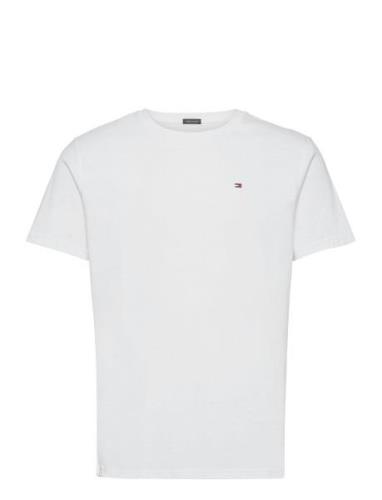 Cn Tee Ss Tops T-shirts Short-sleeved White Tommy Hilfiger