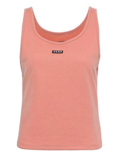 Top Womens Alpha Sport T-shirts & Tops Sleeveless Pink VANS