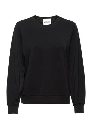 My Essential Wardrobe 23 The Sweat Blouse Svart