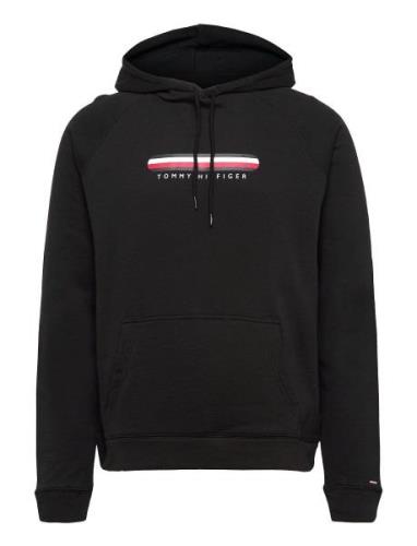 Oh Hoodie Tops Sweat-shirts & Hoodies Hoodies Black Tommy Hilfiger