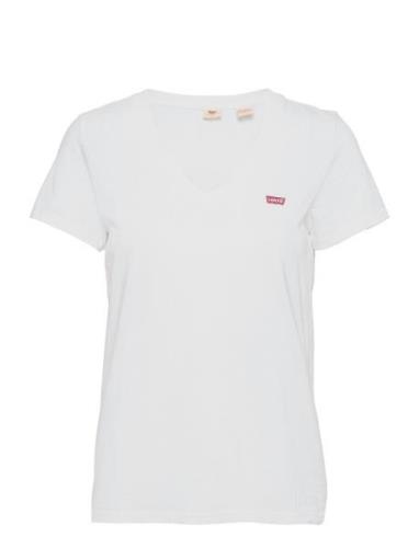 LEVI´S Women Perfect Vneck White + Vit