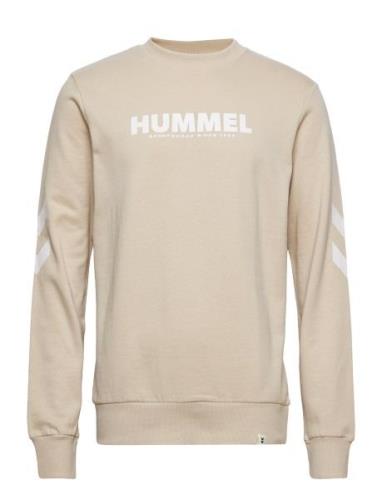 Hmllegacy Sweatshirt Sport Sweat-shirts & Hoodies Sweat-shirts Cream H...