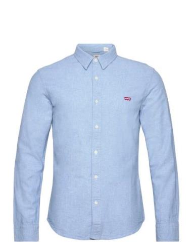 LEVI´S Men Ls Battery Hm Shirt Slim Allur Blå