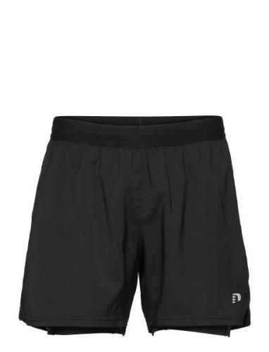 Newline Men's Core 2-In-1 Shorts Svart