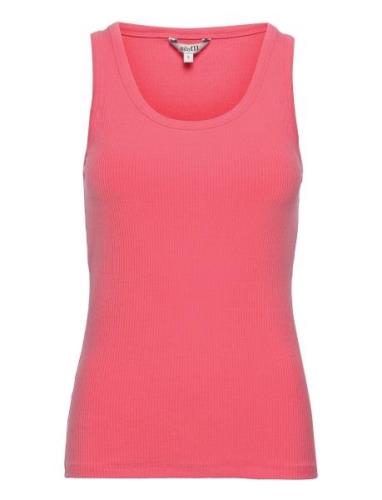 Angelika-M Tops T-shirts & Tops Sleeveless Pink MbyM