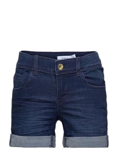 Nkfsalli Slim Dnm Shorts 5221-Ta Noos Bottoms Shorts Blue Name It