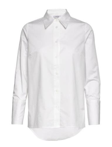 Marville Road Oprah Cotton Poplin Shirt Vit