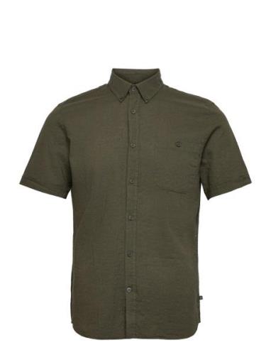 Matrostol Bd Ss Tops Shirts Short-sleeved Green Matinique