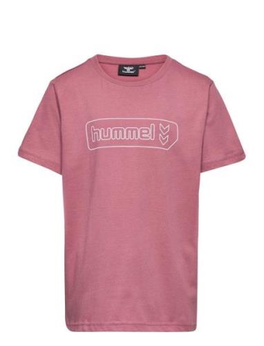 Hmltomb T-Shirt S/S Sport T-shirts Short-sleeved Pink Hummel
