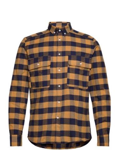 Clean Cut Copenhagen Sälen Flannel 11 Ls Multi/patterned