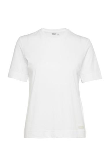 Centre T-Shirt Sport T-shirts & Tops Short-sleeved White Björn Borg