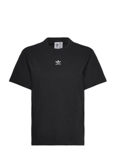 Tee Regular Tops T-shirts & Tops Short-sleeved Black Adidas Originals