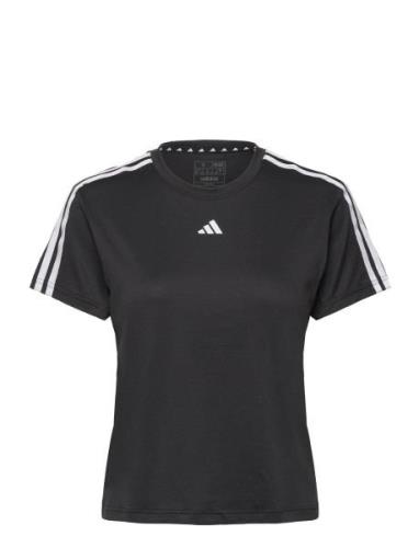 Tr-Es 3S T Sport T-shirts & Tops Short-sleeved Black Adidas Performanc...