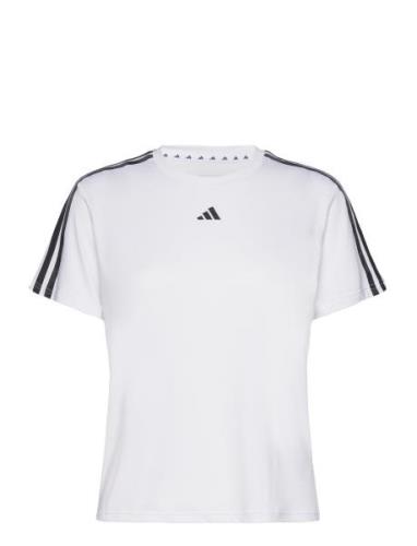 Tr-Es 3S T Sport T-shirts & Tops Short-sleeved White Adidas Performanc...