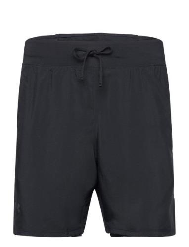 Ua Launch Pro 2N1 7'' Shorts Sport Shorts Sport Shorts Black Under Arm...