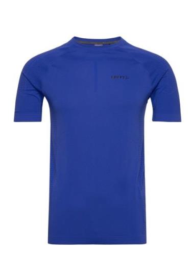 Adv Cool Intensity Ss Tee M Sport T-shirts Short-sleeved Blue Craft