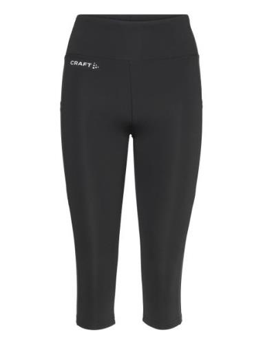 Adv Essence Capri Tights 2 W Sport Running-training Tights Black Craft