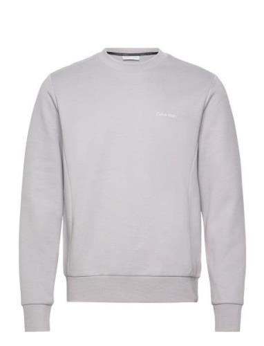 Calvin Klein Micro Logo Repreve Sweatshirt Silver