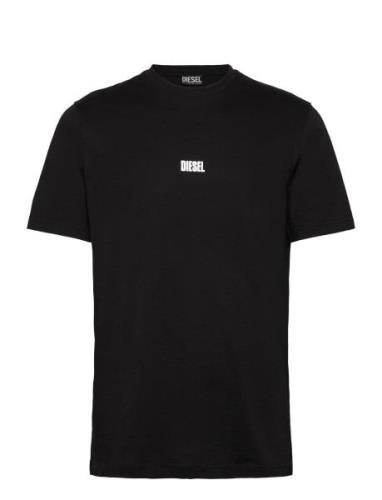 T-Just-G23 T-Shirt Tops T-shirts Short-sleeved Black Diesel