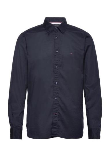 Tommy Hilfiger Core Flex Poplin Rf Shirt Marinblå