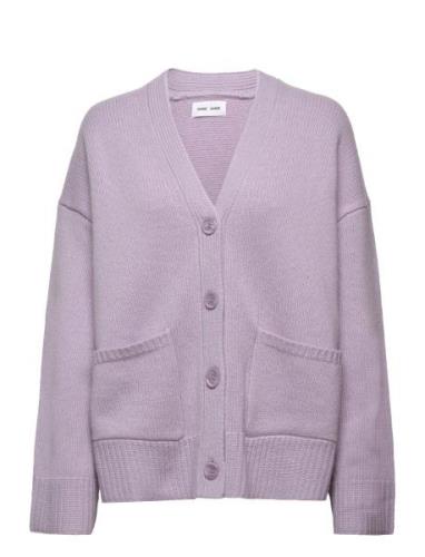Keik Cardigan 11250 Tops Knitwear Cardigans Purple Samsøe Samsøe