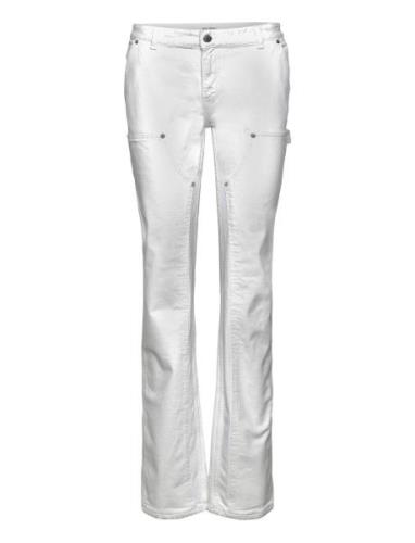 Carpenter Jeans Bottoms Trousers Cargo Pants White Filippa K