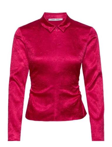 Ivana Blouse 14569 Tops Shirts Long-sleeved Pink Samsøe Samsøe