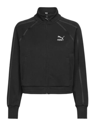 T7 Track Jacket Sport Sweat-shirts & Hoodies Sweat-shirts Black PUMA